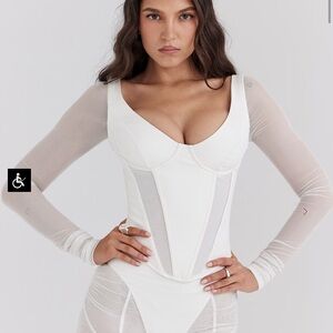 Araminta Underwire Corset Top House of CB